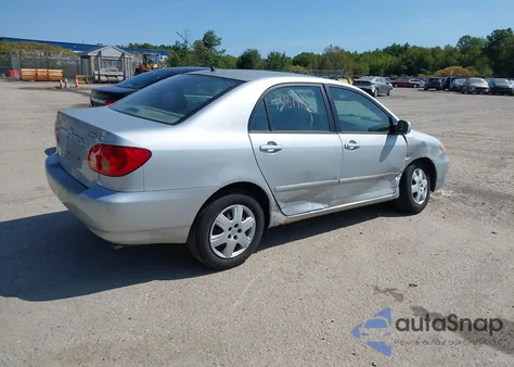 2005 Toyota Corolla Le из США, поврежденный, VIN 2T1BR32E95C449652